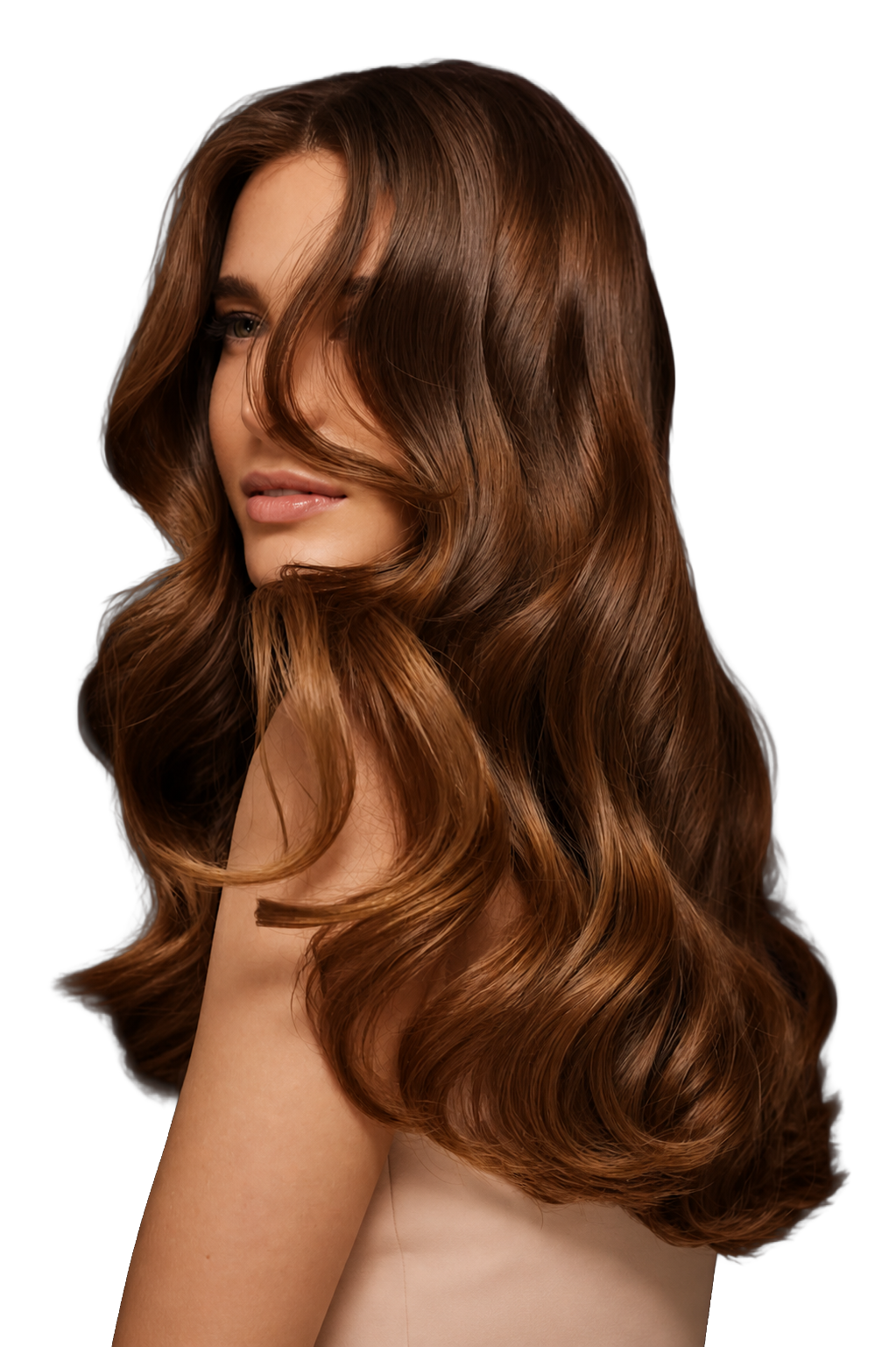 Salon hair styling visual